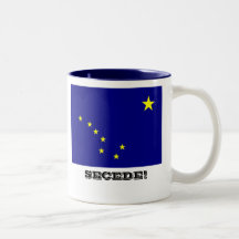Secede Alaska Tazas