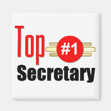 Secretaria superior imán de frigorífico