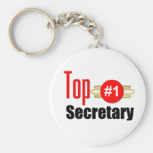 Secretaria superior llaveros personalizados