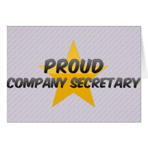 Secretario de la empresa orgulloso felicitacion 