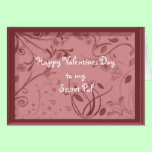 Secreto PAL de la tarjeta del día de San Valentín tarjetas