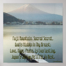 Secreto Poster-Cust. del amor de la montaña azul d