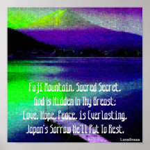 Secreto Poster-Cust. del amor de la montaña real d