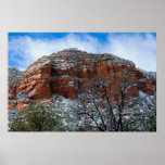 Sedona, Arizona en la nieve 2804 Posters