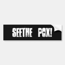 Seethe a la pegatina para el parachoques pegatina de parachoque