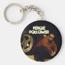 Seguidor de Fergie Llavero Personalizado