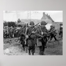 Segunda Guerra Mundial de Francia de las tropas de Posters
