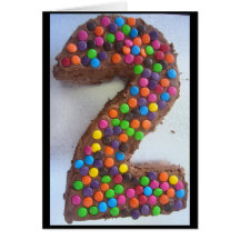 segunda torta de cumpleaños tarjetas