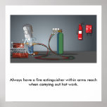 Seguridad contra incendios 13 poster