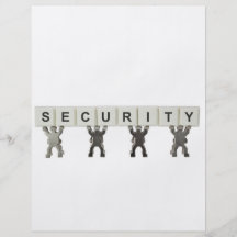 Seguridad Flyer Personalizado