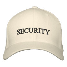 SEGURIDAD GORRA DE BÉISBOL