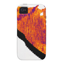 SEGURO MÓVIL DE LA NIEVE VIBE iPhone 4 FUNDA