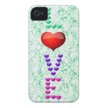 Seis diseños en un caso iPhone4 iPhone 4 Case-Mate Cárcasas