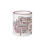 Selección-uno-Palabra de N.Y.E Taza
