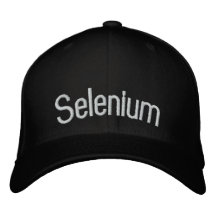 Selenio Gorras De Béisbol Bordadas