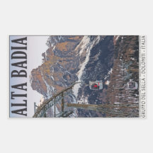 Sella Ronda - góndola de Alta Badia Pegatinas