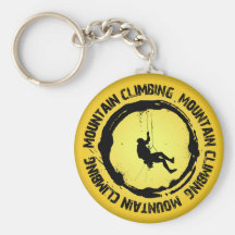 Sello agradable de la escalada llavero personalizado