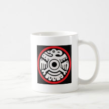 SELLO AZTECA TAZA