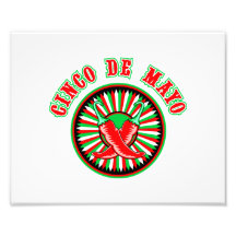 Sello de la pimienta de Cinco de Mayo w Fotografía