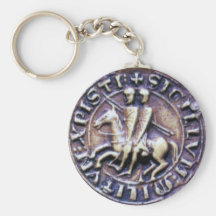 SELLO DE LOS CABALLEROS TEMPLAR LLAVEROS PERSONALIZADOS
