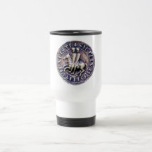 SELLO DE LOS CABALLEROS TEMPLAR TAZA DE CAFÉ
