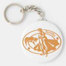 Sello de Sevilla Llavero Personalizado