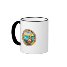 Sello del estado de California Tazas De Café