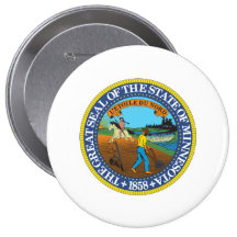 Sello del estado de Minnesota Pin