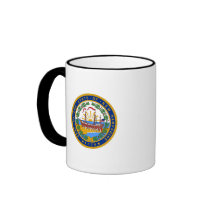 Sello del estado de New Hampshire Tazas
