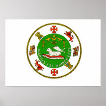Sello del estado de Puerto Rico Posters