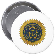 Sello del estado de Rhode Island Pin