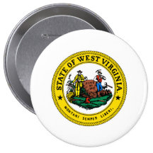 Sello del estado de Virginia Occidental Pins