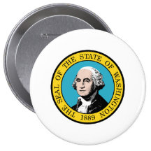 Sello del estado de Washington Pin
