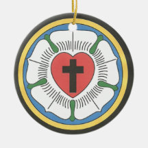 Sello del Lutheran Ornamentos De Reyes