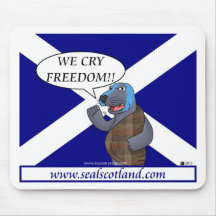 Sello Escocia Tapete De Ratones