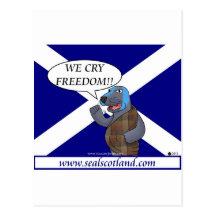 Sello Escocia Tarjetas Postales