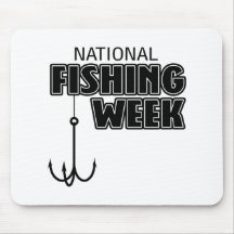 Semana nacional de la pesca alfombrilla de raton