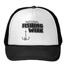 Semana nacional de la pesca gorros  
