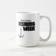 Semana nacional de la pesca tazas