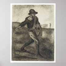 Sembrador, Van Gogh Poster