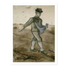 Sembrador, Vincent van Gogh Postales