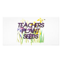 SEMILLAS DE LA PLANTA DEL PROFESOR TARJETAS FOTOGRÁFICAS 