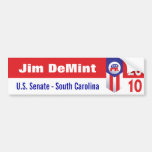 Senado Carolina del Sur de Jim DeMint los E.E.U.U. Etiqueta De Parachoque
