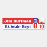 Senado Oregon de Jim Huffman los E.E.U.U. Etiqueta De Parachoque