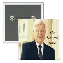 Senador Edward Kennedy Commemorative Button Pin