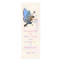 Señal azul del Faerie Tarjetas De Visita
