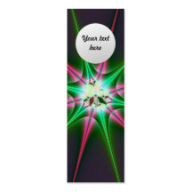 Señal chispeante del personalizado de la estrella plantillas de tarjetas de visita