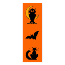Señal de Halloween Tarjeta De Visita