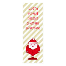 Señal de Kawaii Santa Tarjeta De Visita