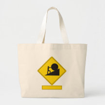 Señal de tráfico de Sisyphus Bolsas